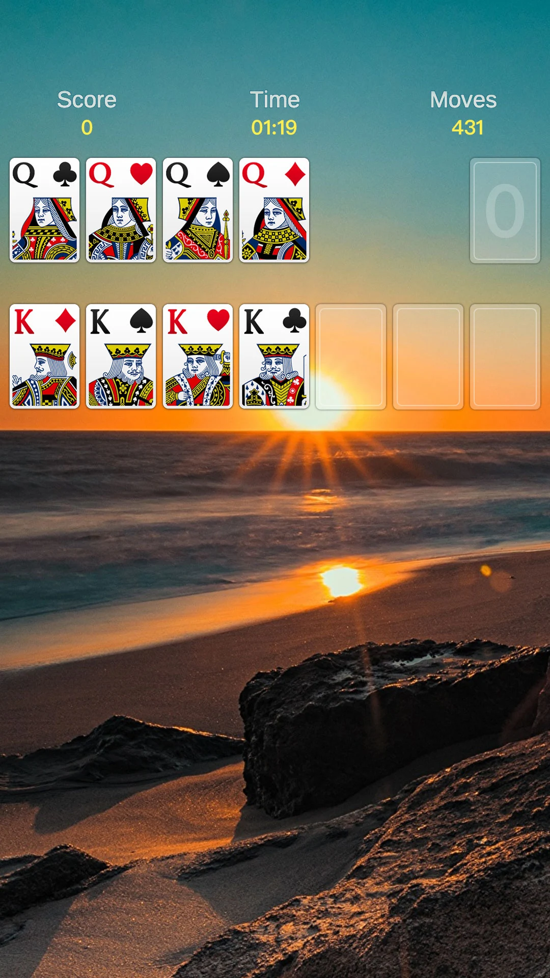 Solitaire classique gratuit - Jeu de cartes classique Solitaire