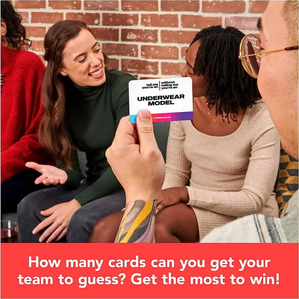 Tell Me Without Telling Me - Question Cards Game