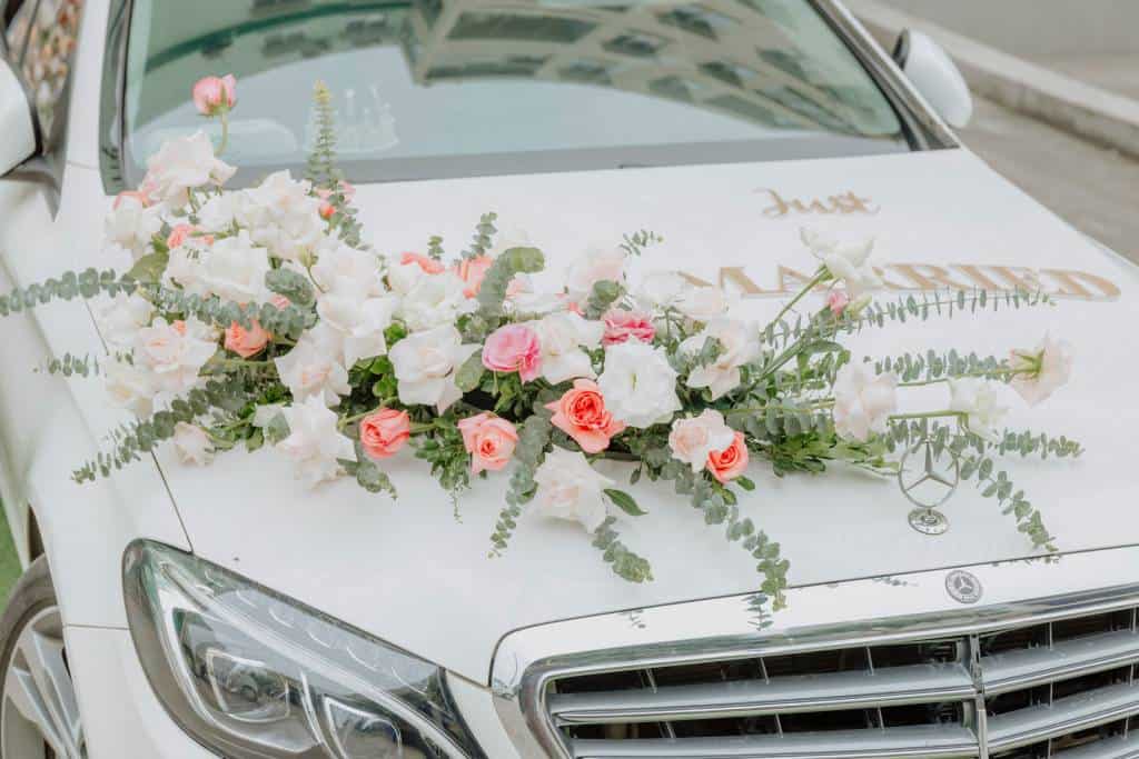 Decorate The Front - Car Decoration for Wedding