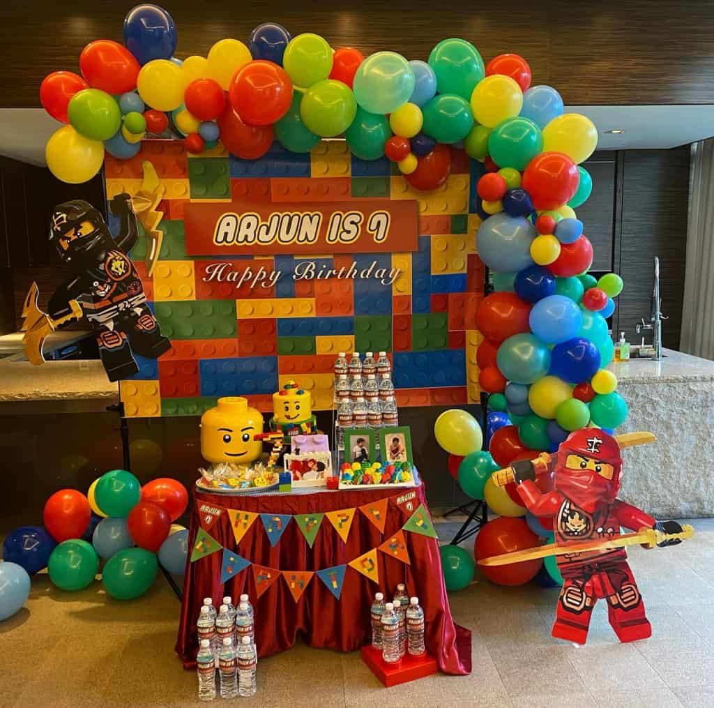 13th birthday party na mga ideya sa Lego