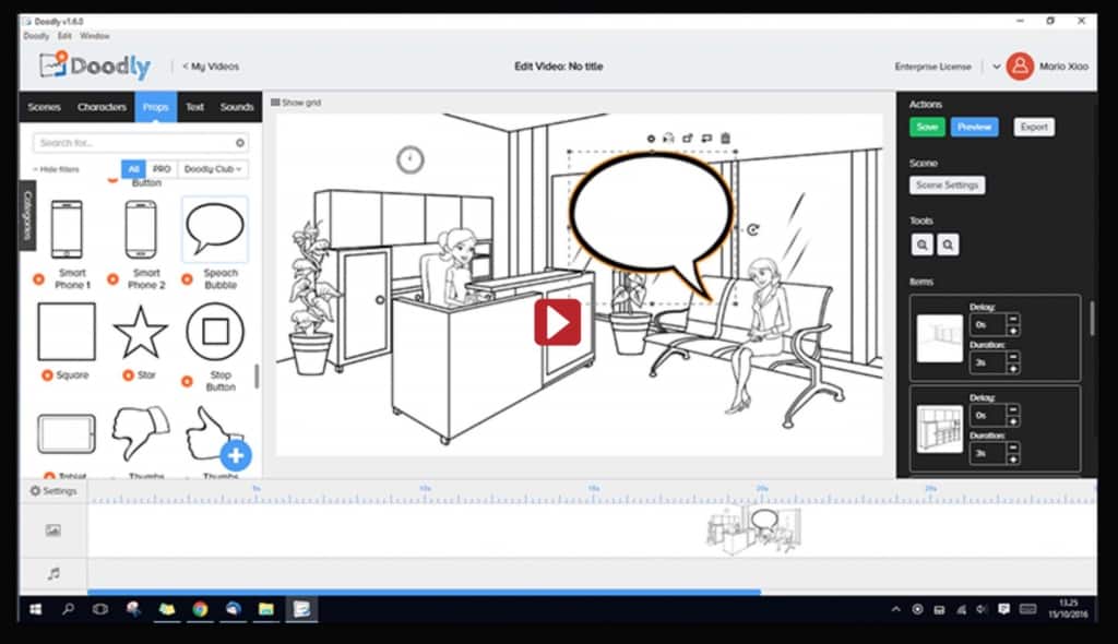 Alternativa e VideoScribe - Doodly