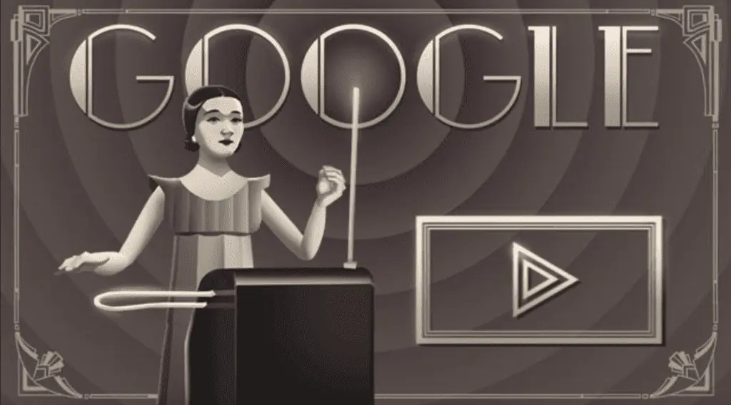 Google Birthday Surprise Spinner - The Theremin