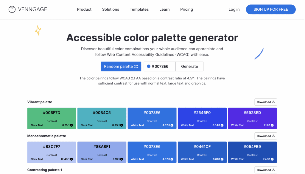 12+ Best Color Palette Generators for 2023 - Venngage