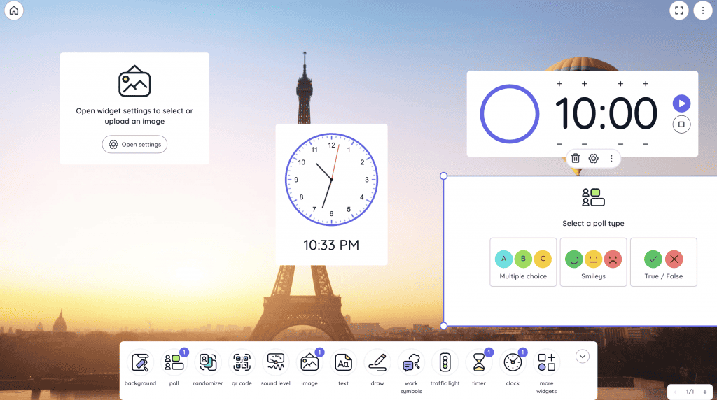 interactive Curabitur timer