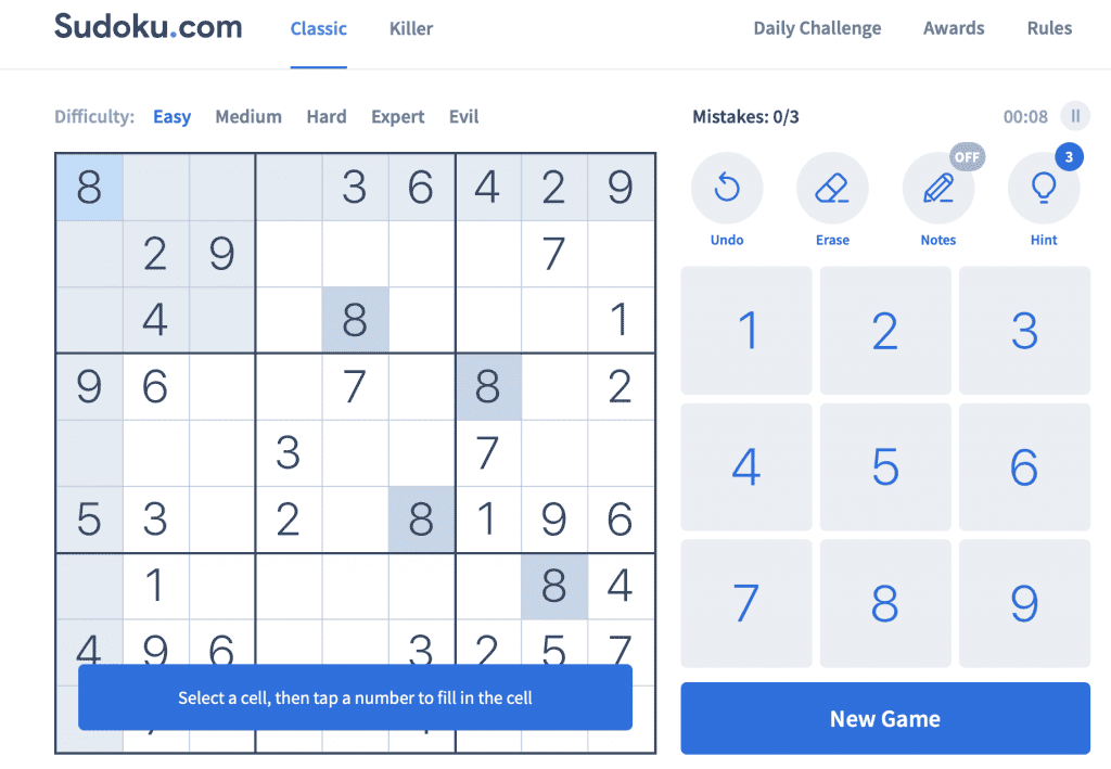 Como jogar Sudoku Classic? Confira regras e dicas para resolver desafios