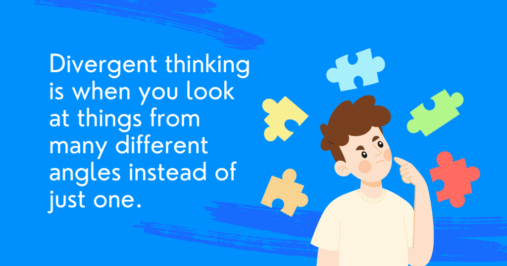 What is divergent thinking?