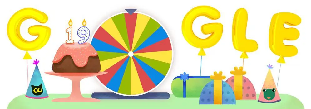 google ulang tahun surprise spinner