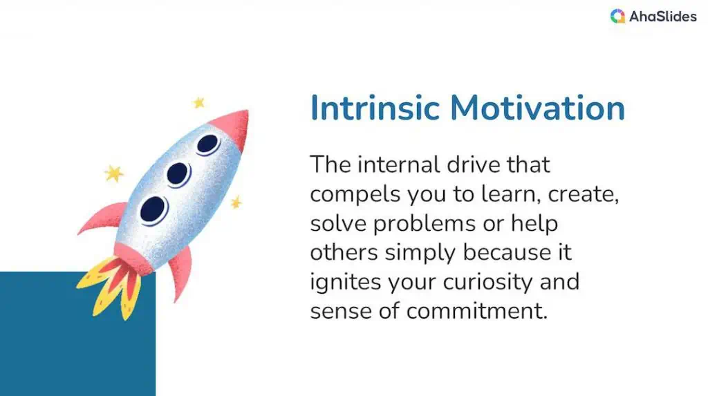 Definición de motivación intrínseca | Que é a motivación intrínseca? | AhaSlides