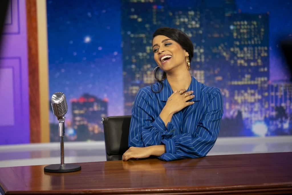 female talk show host late night