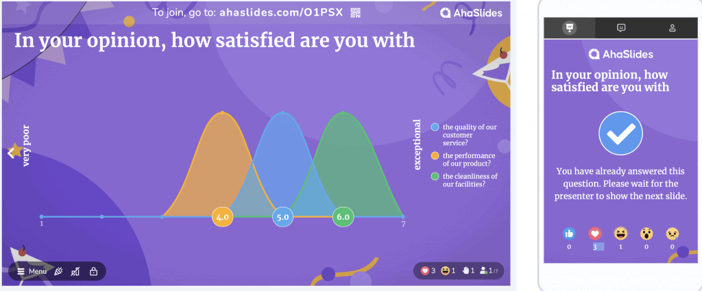 7-punkts likert skala exempel