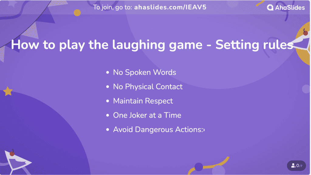 how to play the laughing game