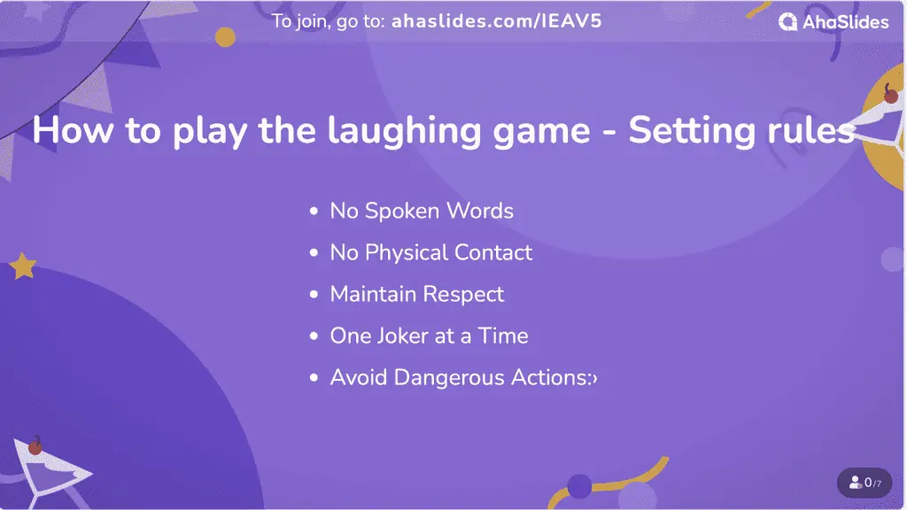 how to play the laughing game