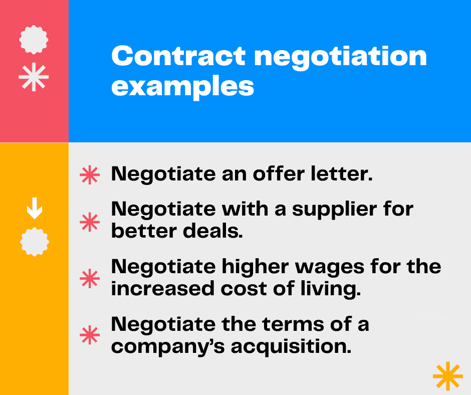 Contract negotiation examples - AhaSlides