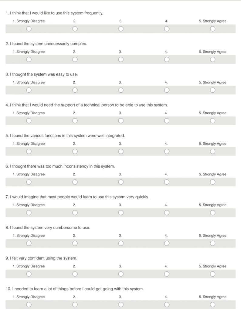 5 likert scale examples
