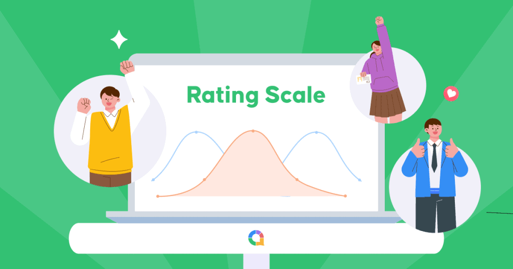 AhaSlides rating scale feature page