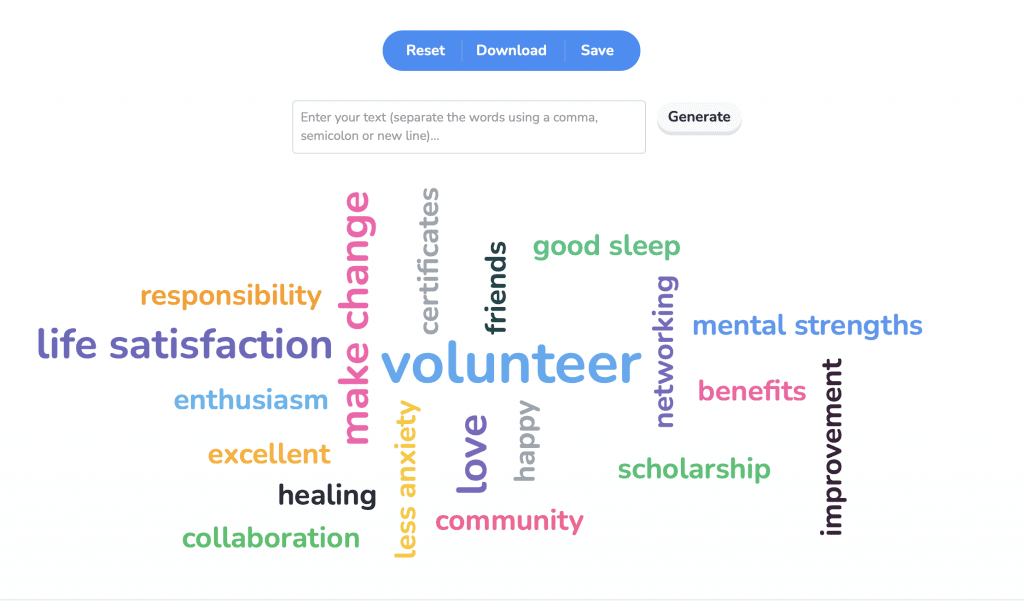 benefits of participating in volunteer work
