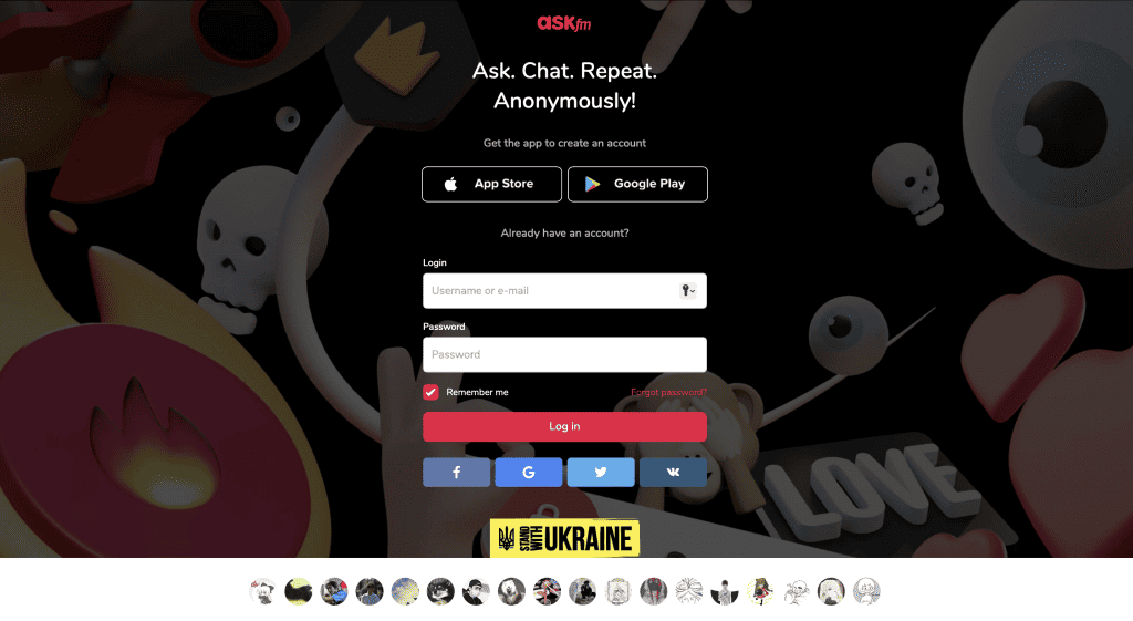 Social media website that answers questions anonymously