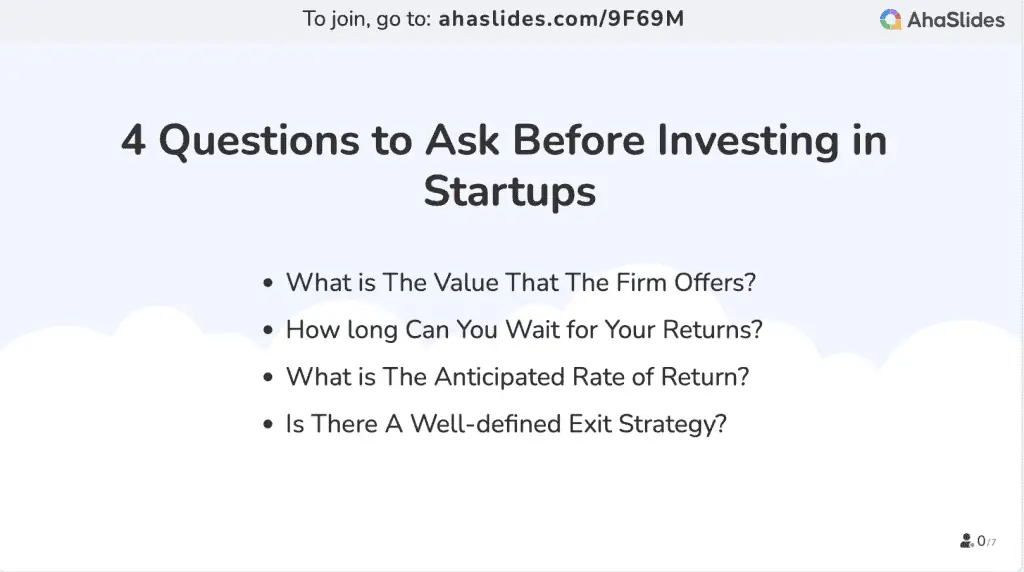 investasi di startups