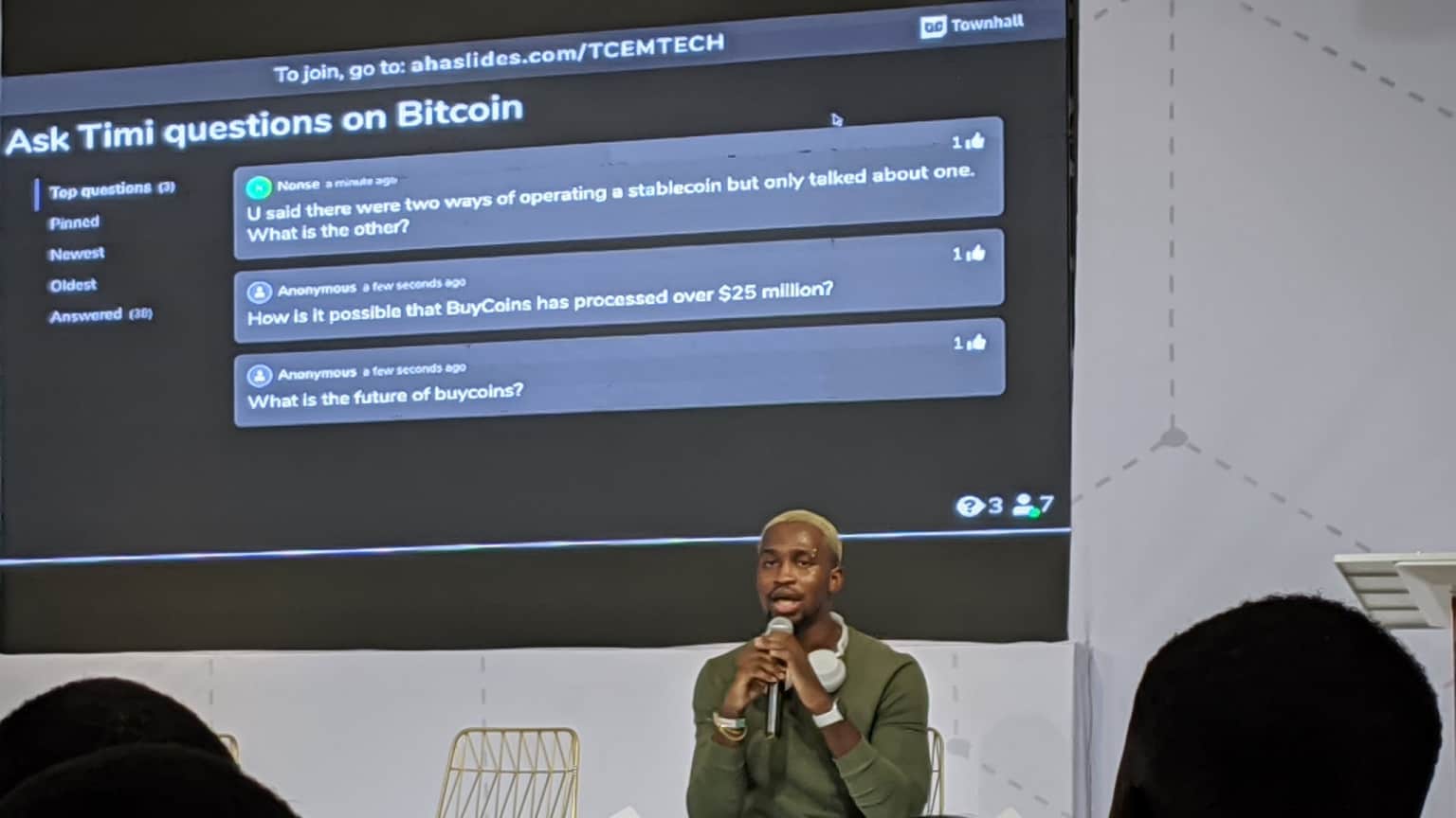 Platform ask. Platform ask