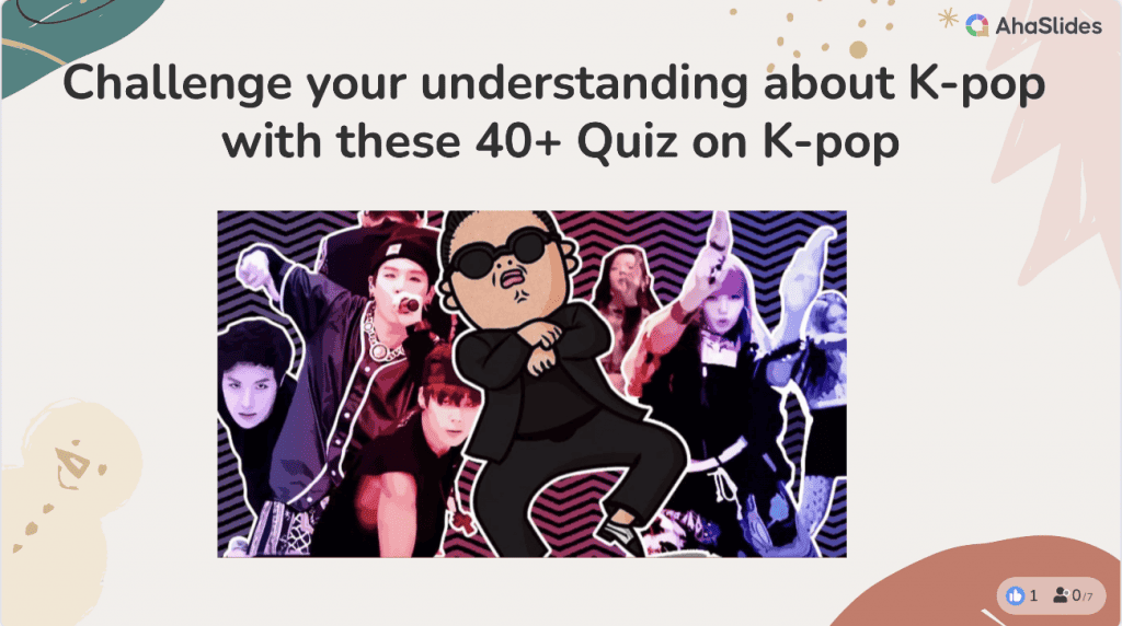 Quiz on Kpop
