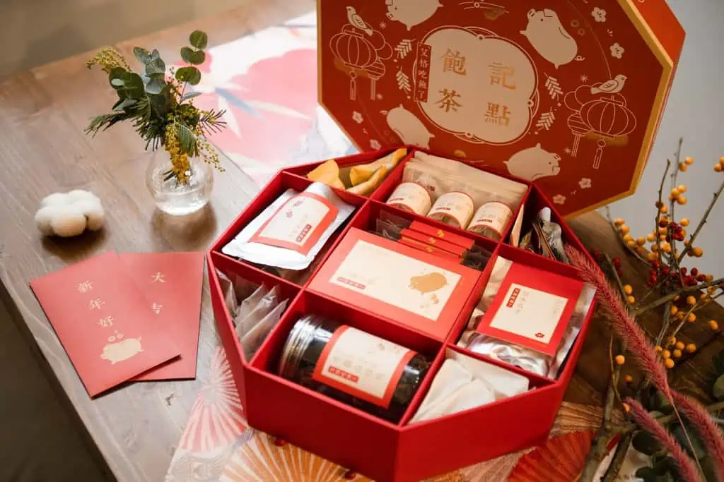 Regali per il Capodanno cinese: set da tè