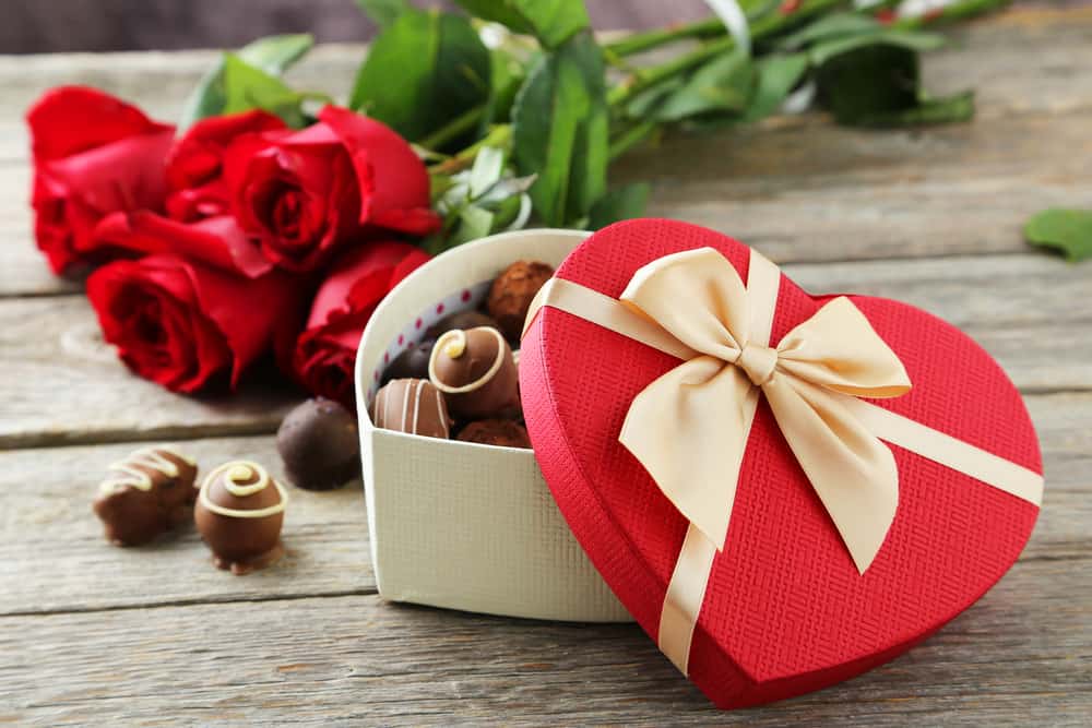 Chocolates and flowers: Valentines Day On Sale classics