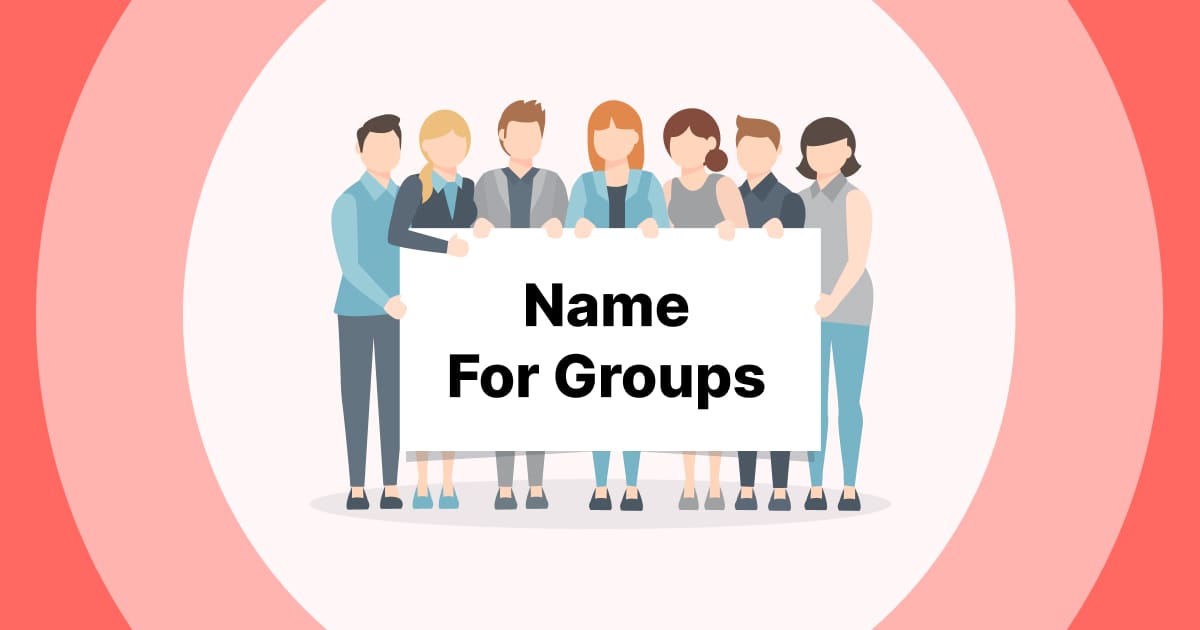 Nombre para grupos | ¡345 ideas divertidas y pegadizas para cada situación!