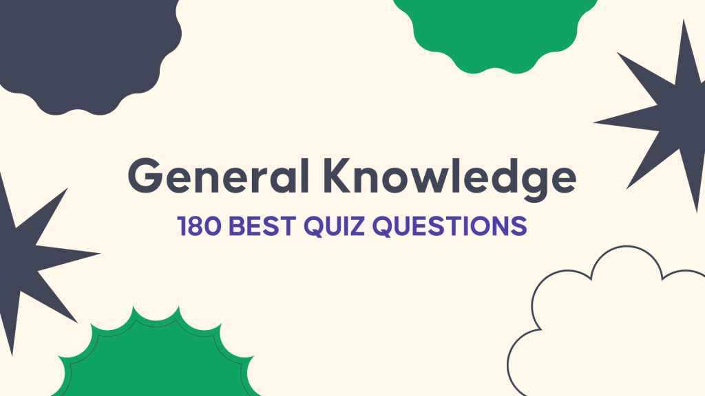 Preguntas y respuestas del cuestionario de conocimientos generales.