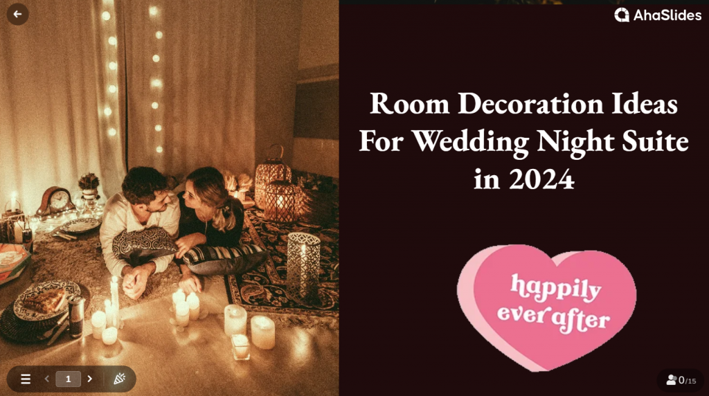 Room Decoration For Wedding