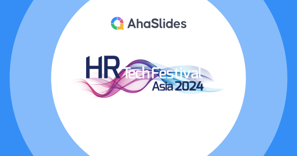 AhaSlides en HR Tech Festival Asia 2024
