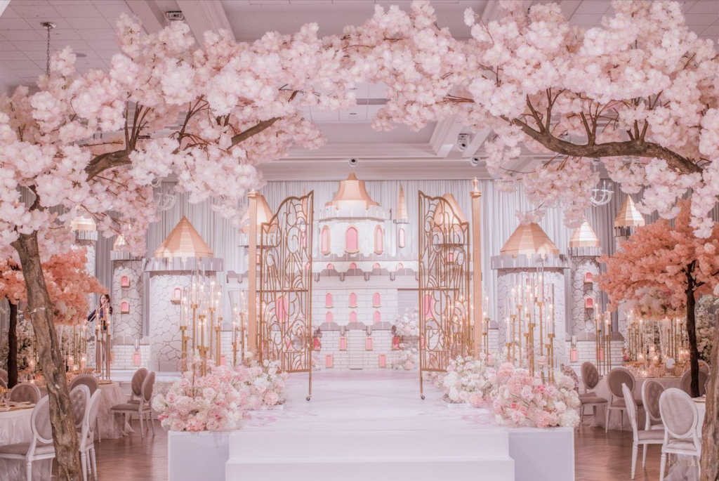 Fairy tale weding stage