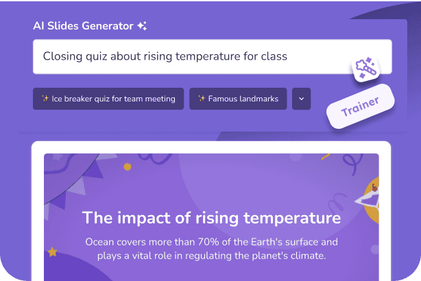 online presentation generator ai