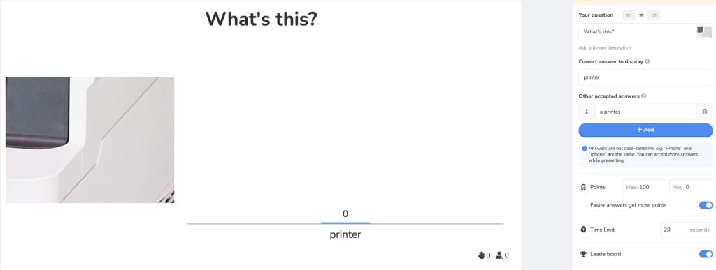 kiʻi zoom quiz ma ahaslides