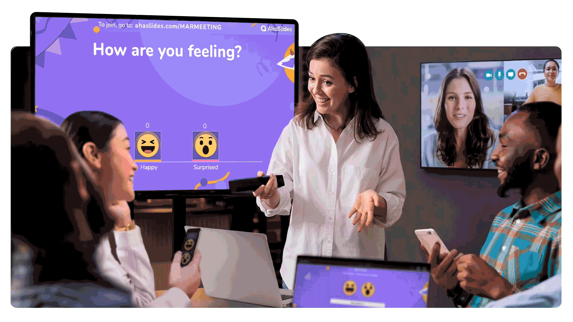 Interactive Webinars With AhaSlides Interactive Webinars With AhaSlides