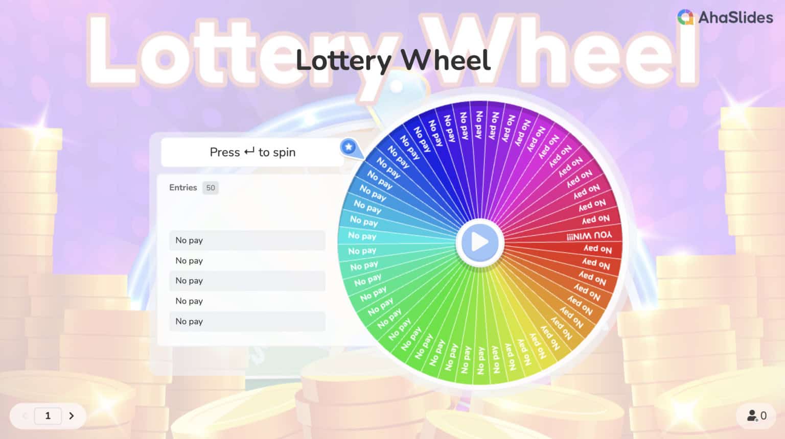AhaSlides Spinner Wheel | #1 Случайный вращающийся барабан - AhaSlides