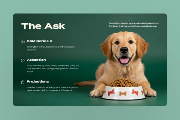 គំរូ gamma pitch deck