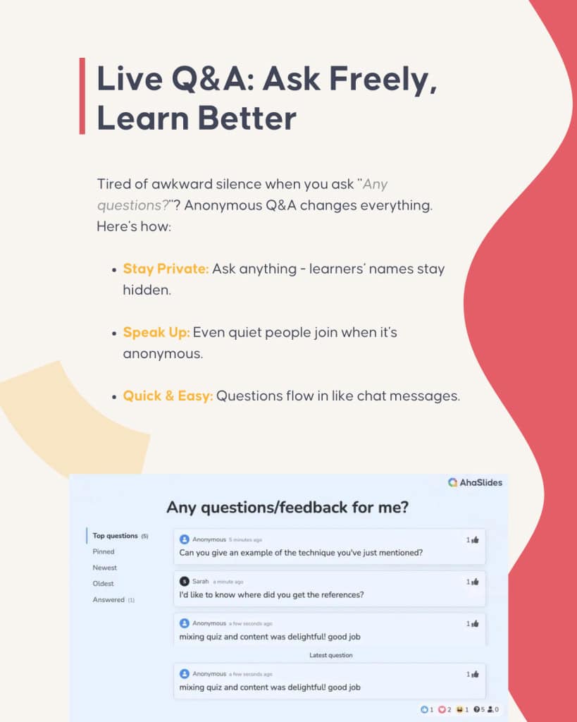 Why you should use live Q&As for your interactive training