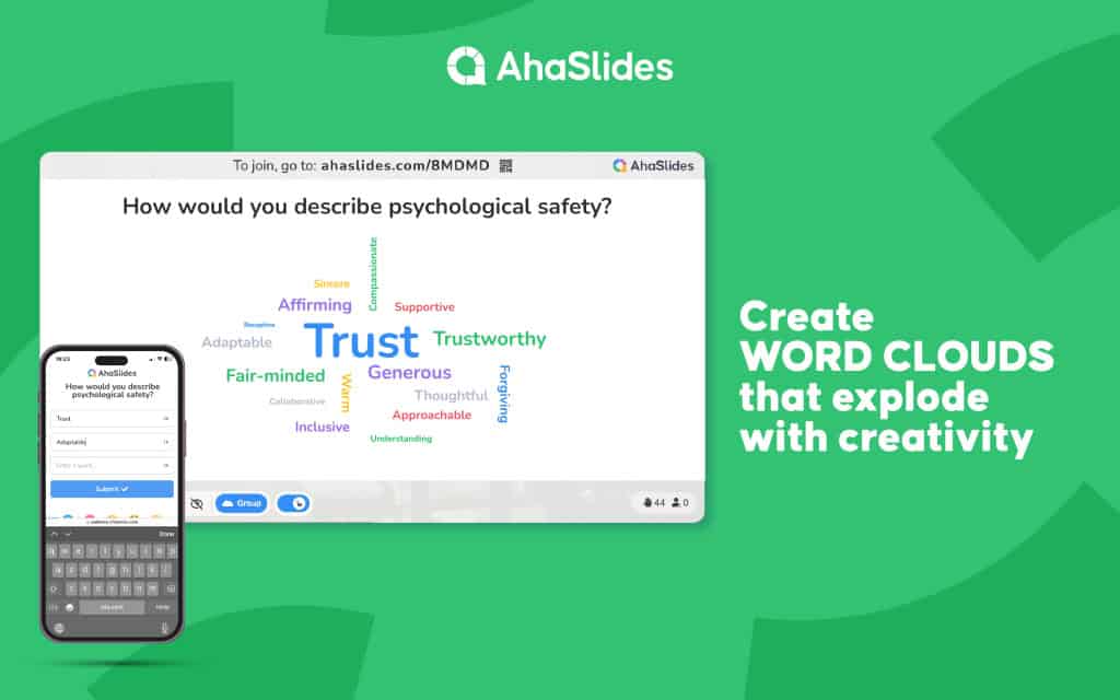 word cloud ahaslides