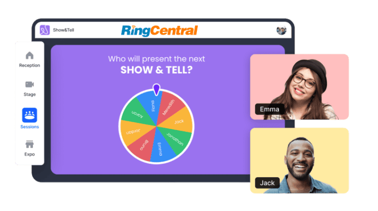 ringcentral events integration ahaslides