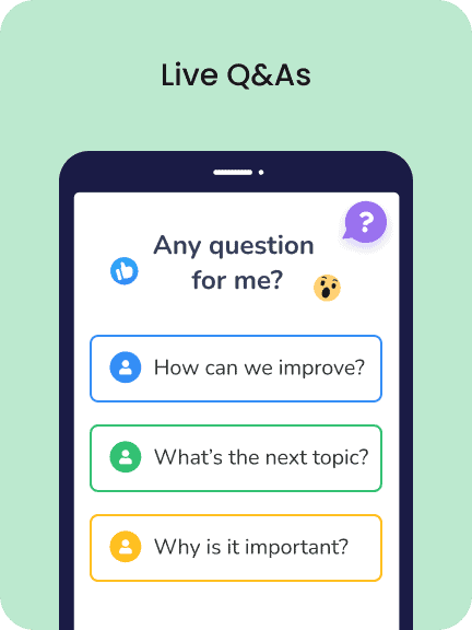 Live-Q&A-Plattform