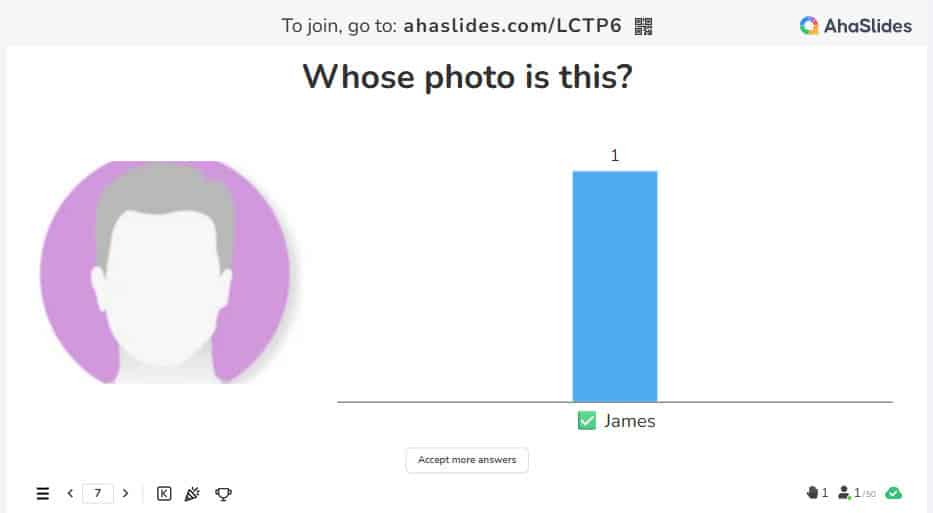 short answer ahaslides