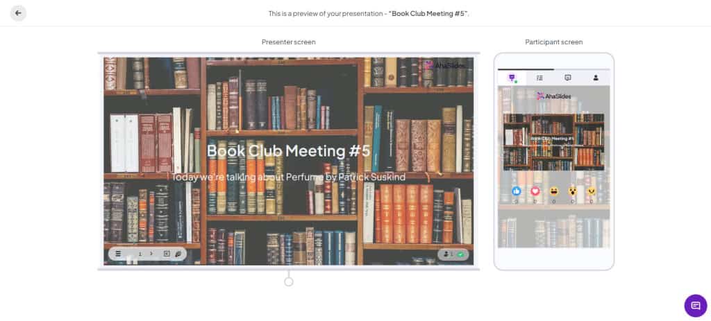 Presentation preview