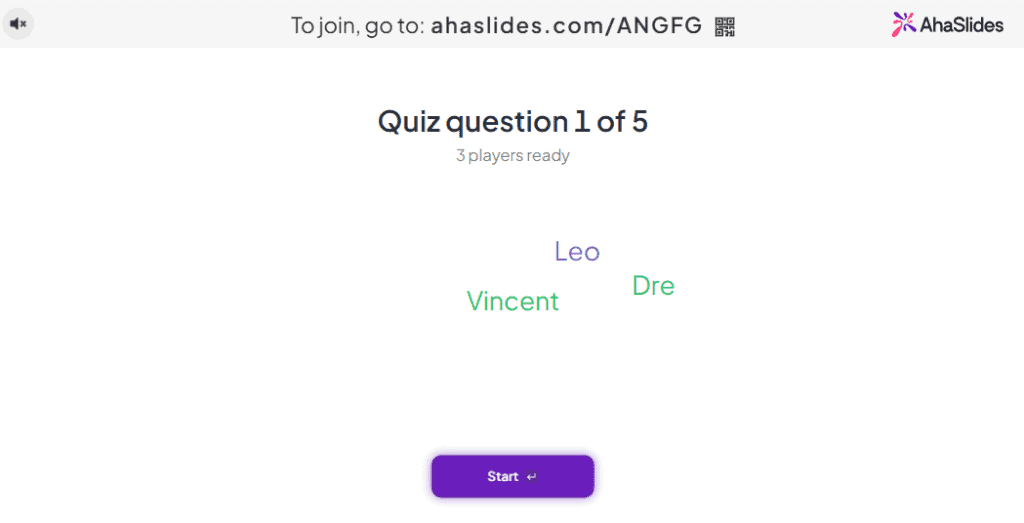 quiz hosting