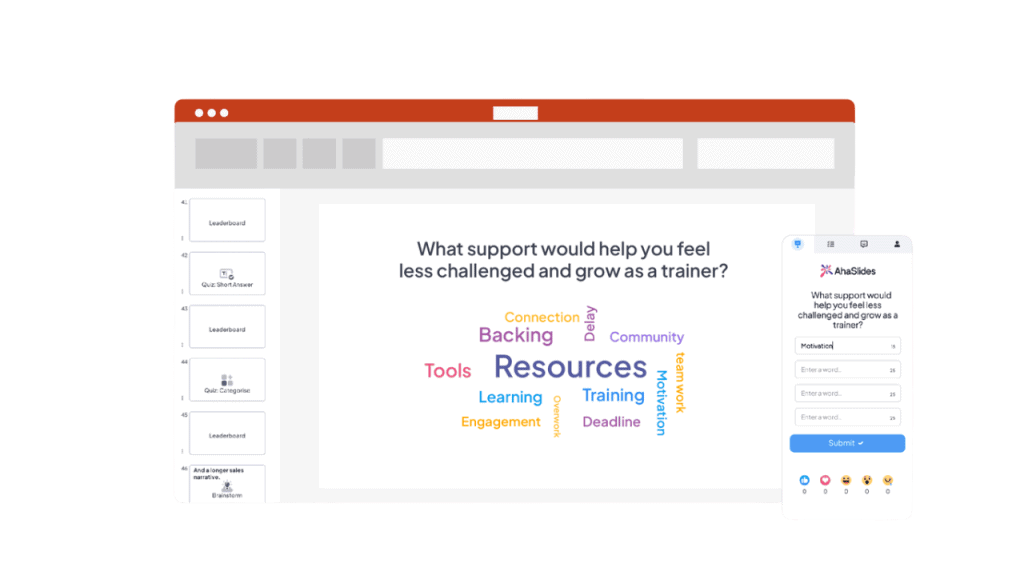 ahaslides powerpoint integration