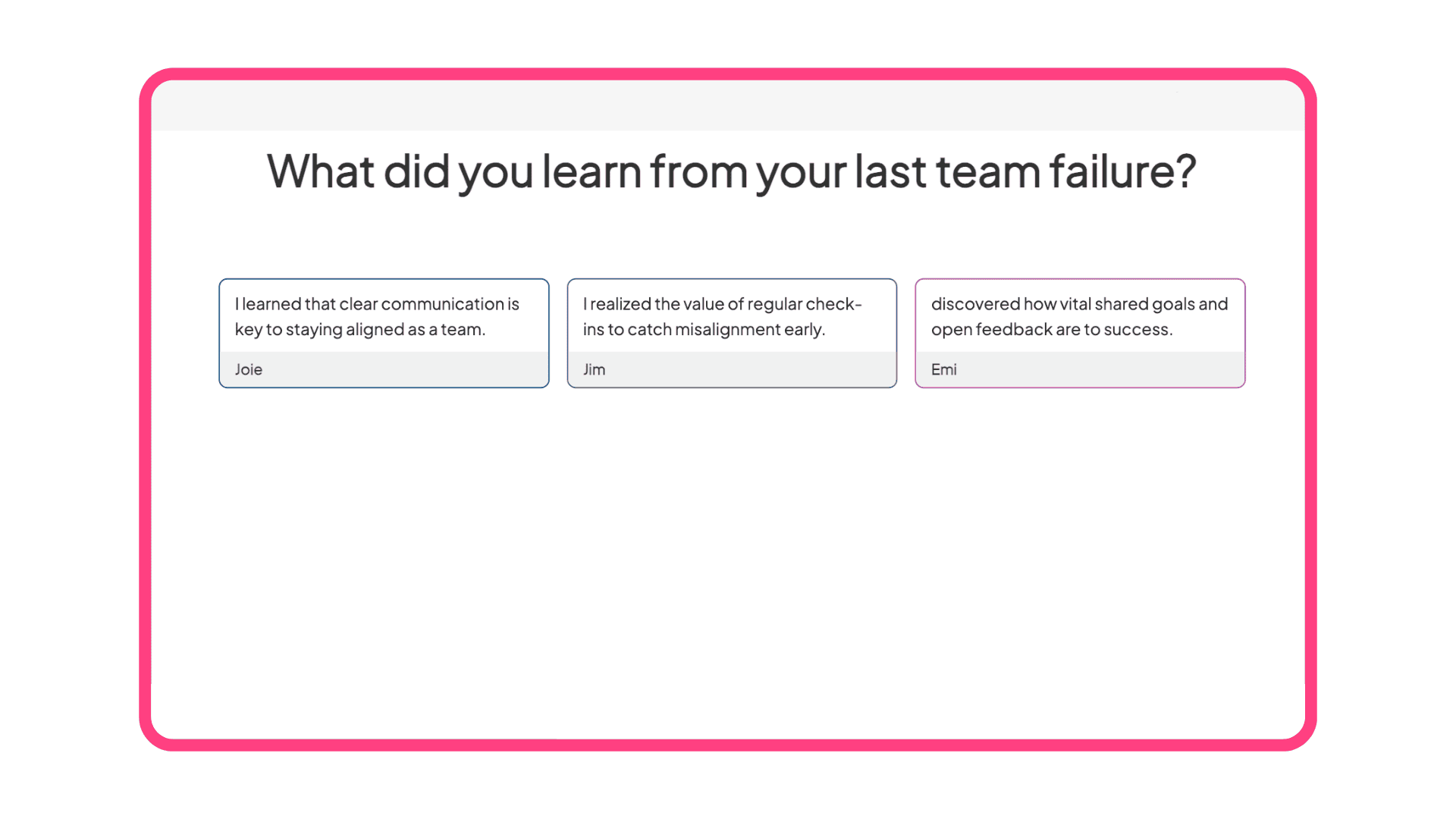 otvorená diskusná aktivita na AhaSlides