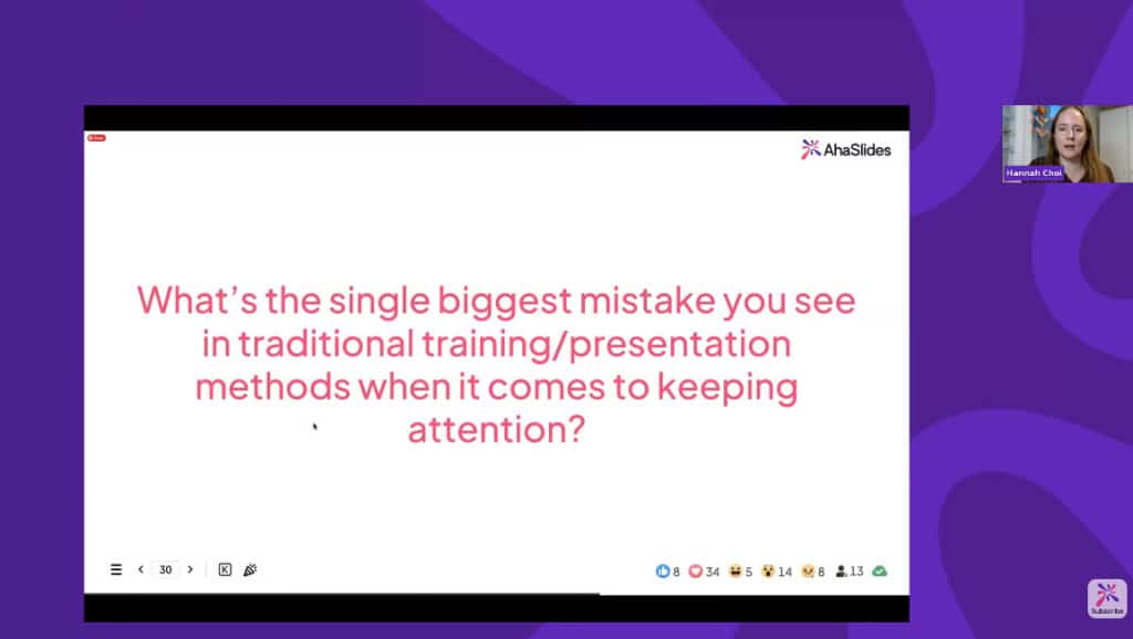 Hannah Choi fala sobre como criar apresentações para todos os tipos de cérebros.